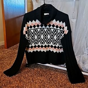 Women's SO oversized turtleneck sweater